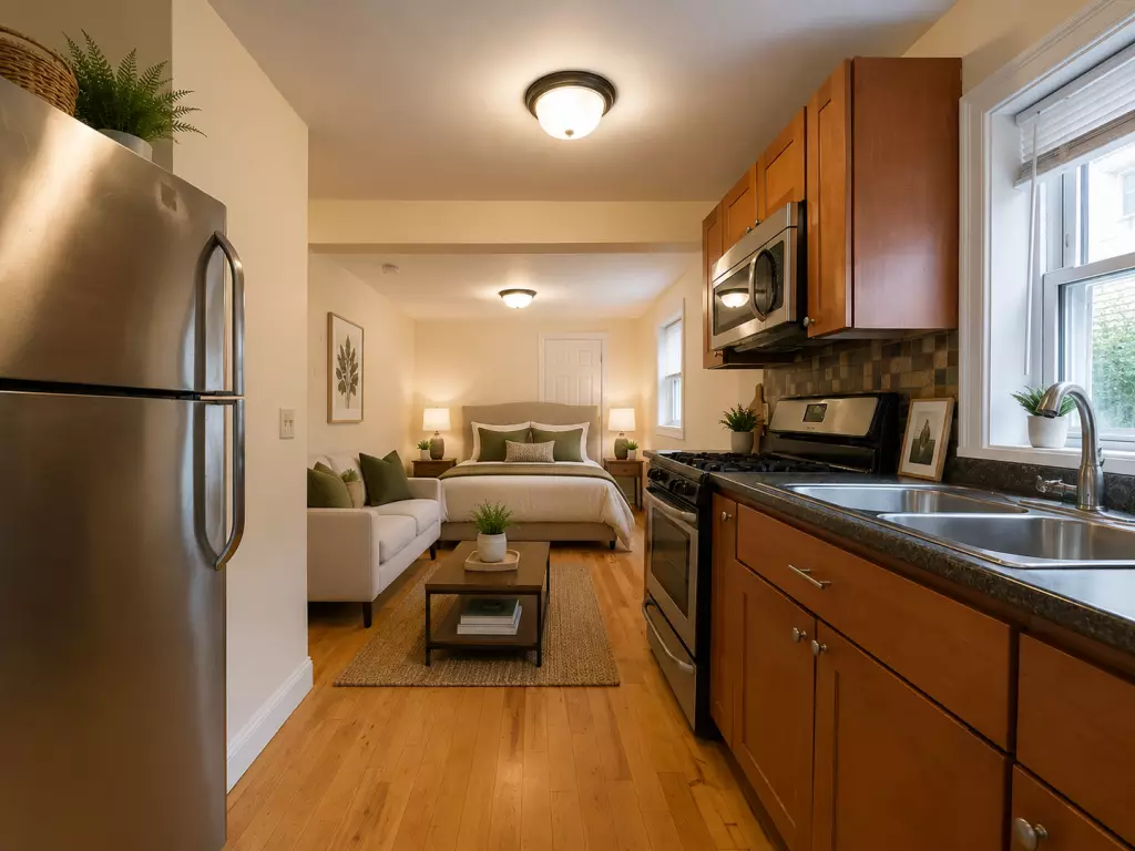 Renovated Studio Apartment in Burlington VT – 152C North Street AVAILABLE OCTOBER 5TH, 2026